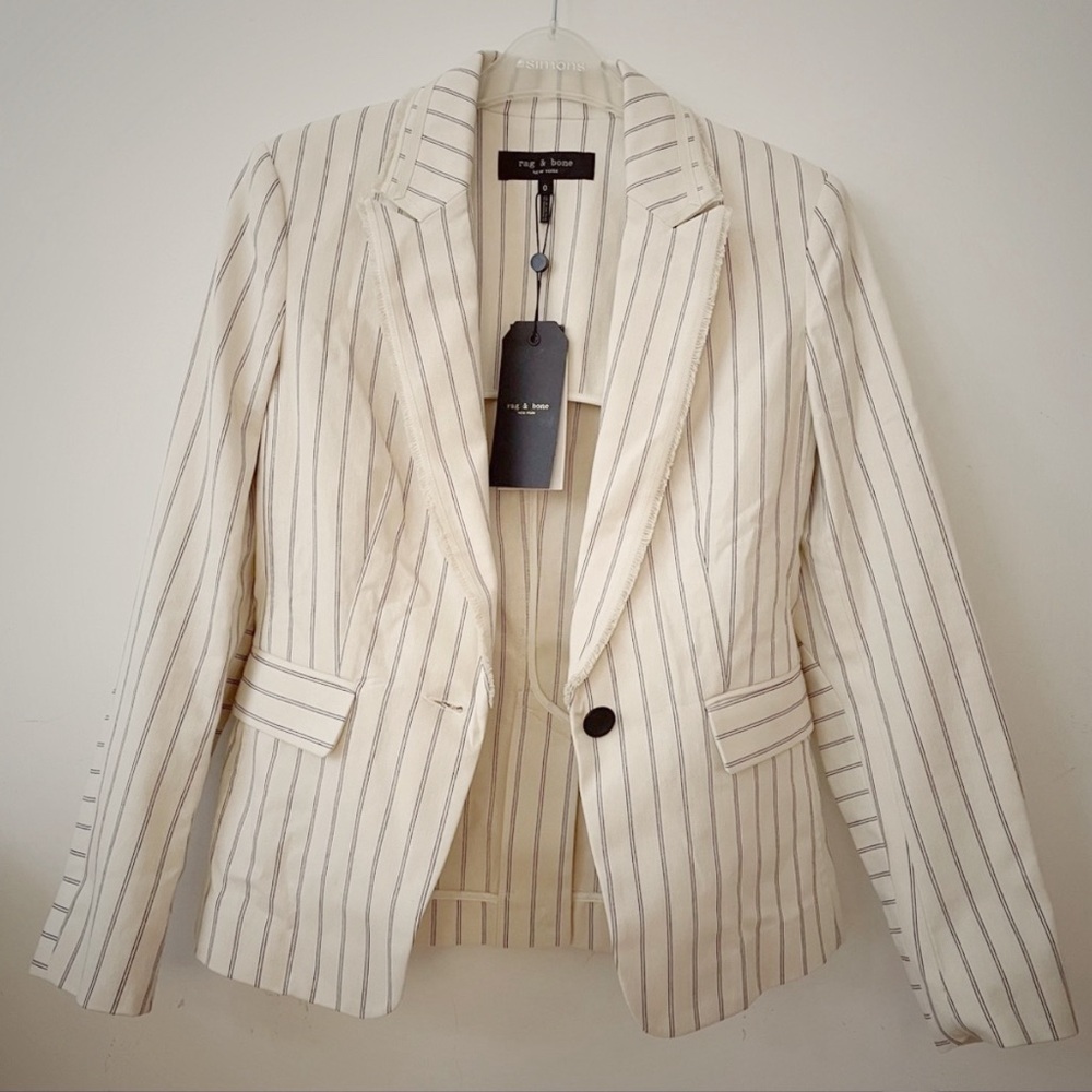 Rag & Bones Cotton Blazer